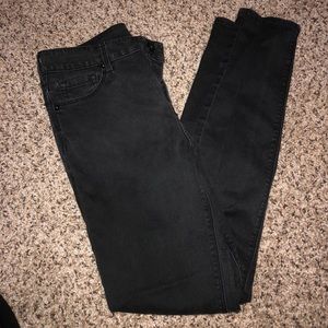 high waisted skinny jeans